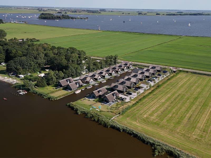 Luxe watervilla's in Friesemeren gebied